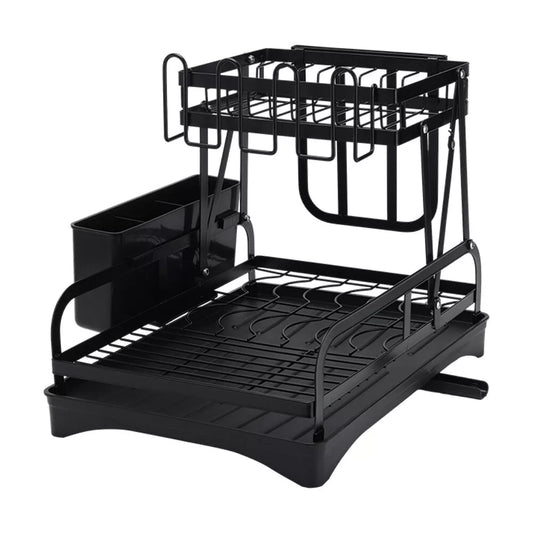 Stack & Drain Multi-Tier Dish Rack