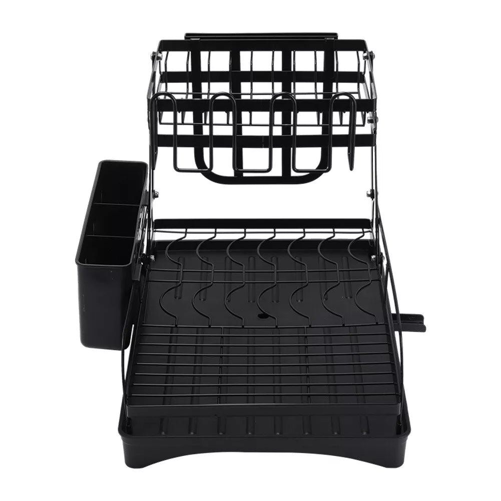 Stack & Drain Multi-Tier Dish Rack